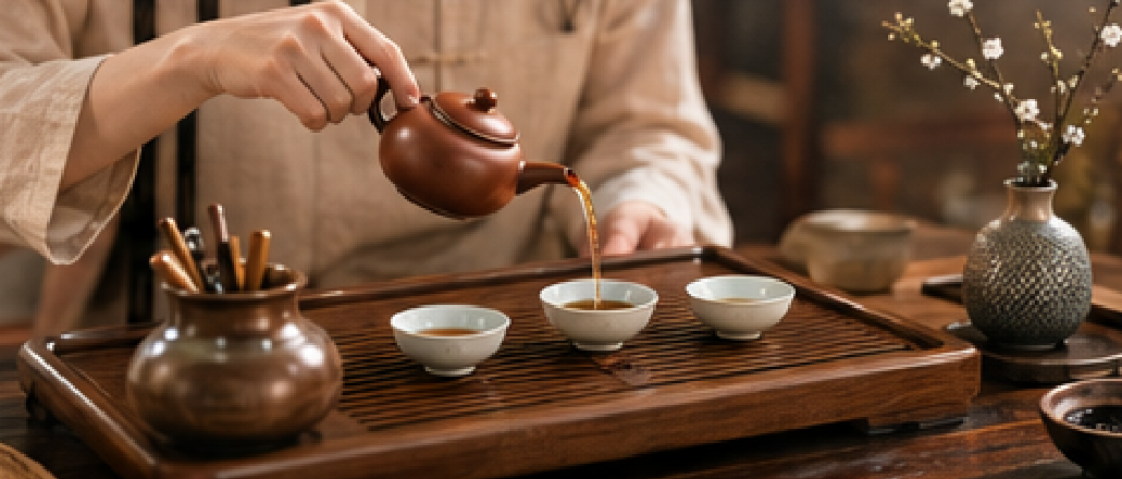 Chinese Traditional Tea Making